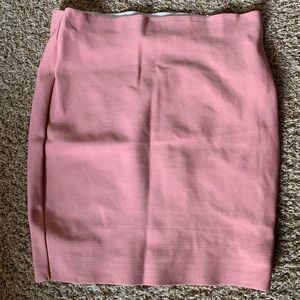 Dusty rose pink Bandage pencil skirt midi women